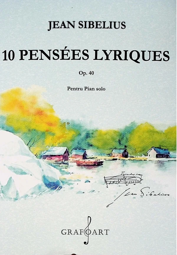 10 Pensees Lyriques pentru Pian solo Opus 40
