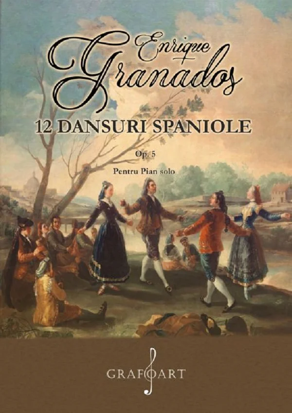 12 dansuri spaniole op.5 pentru pian solo
