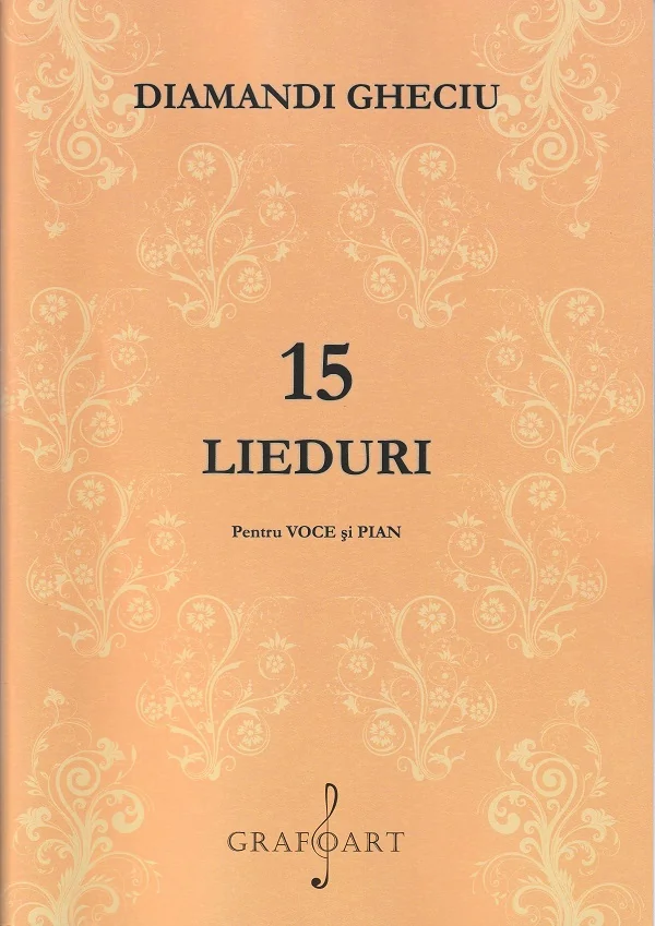 15 lieduri pentru voce si pian