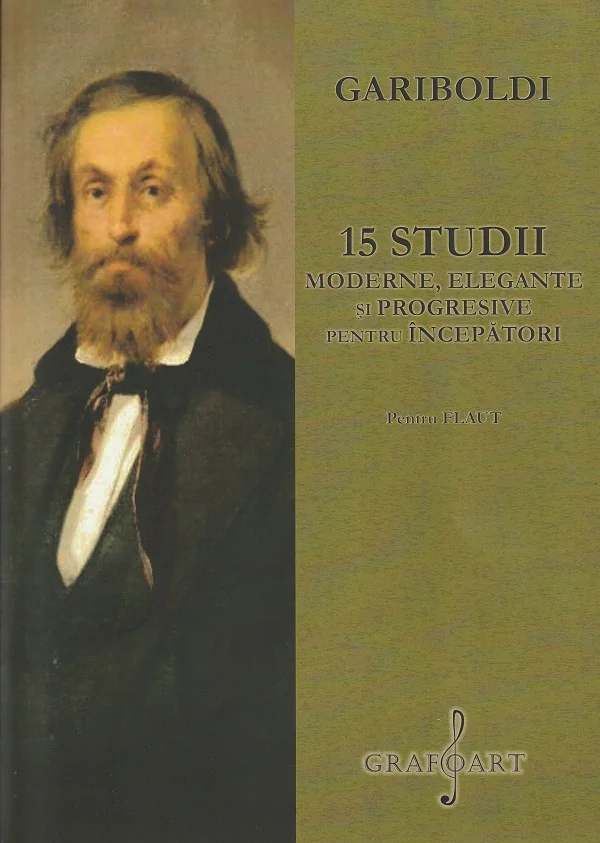 15 studii moderne, elegante si progresive pentru incepatori pentru flaut