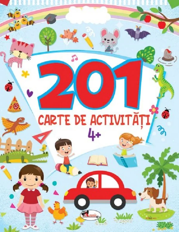 201 carte de activitati 4 ani+