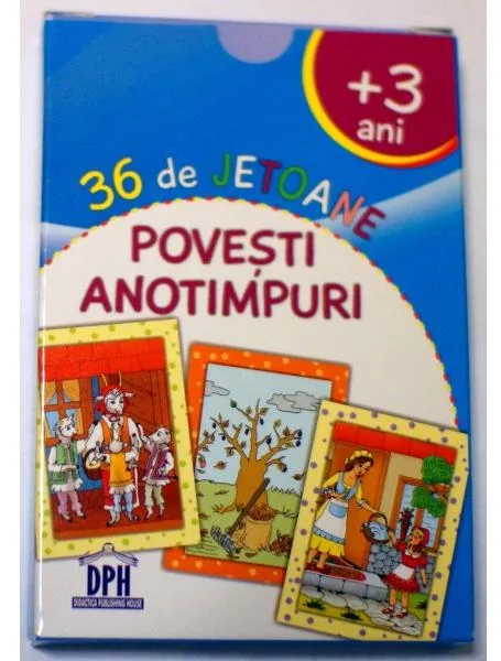 36 de jetoane - Povesti. Anotimpuri (3 ani+)