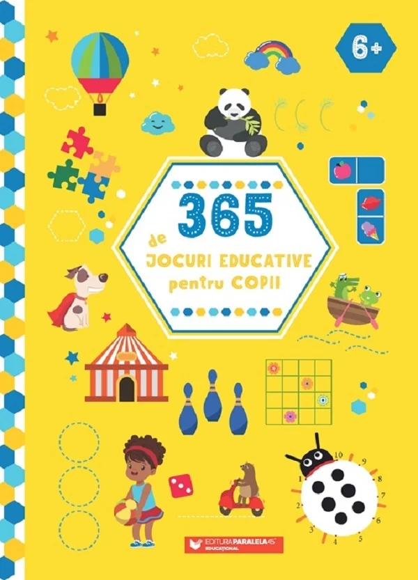 365 de jocuri educative pentru copii 6 ani+