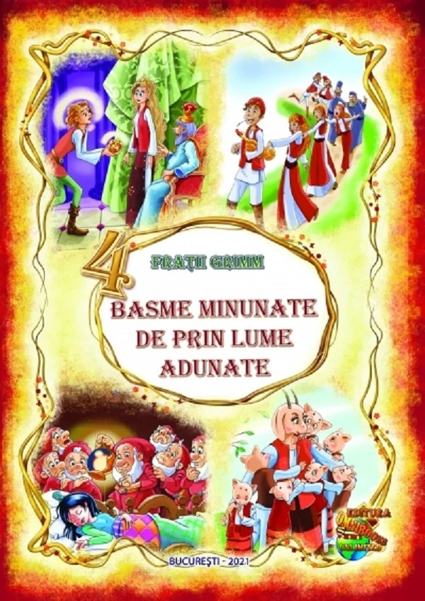 4 basme minunate de prin lume adunate