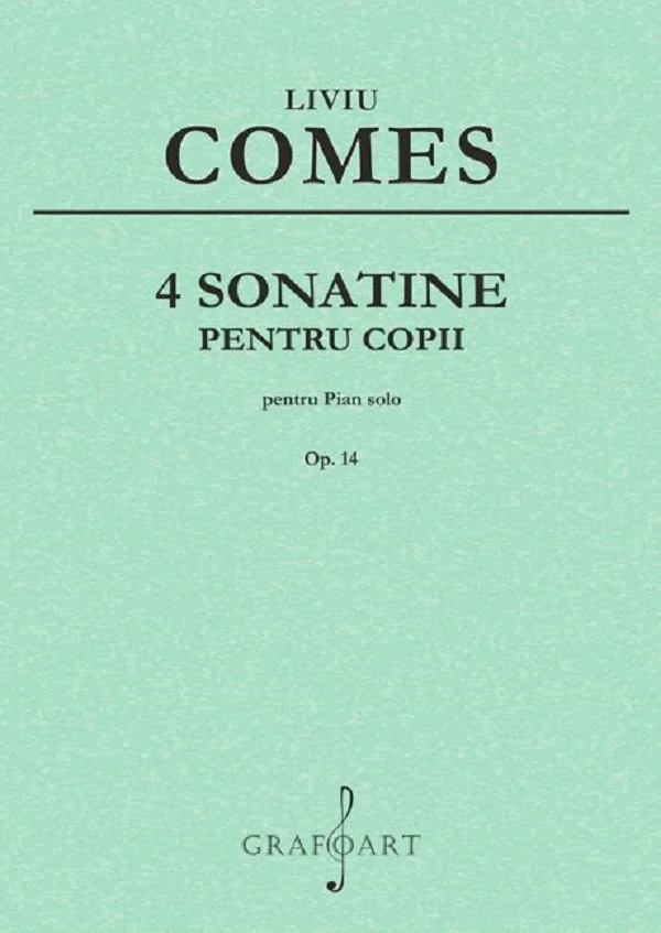 4 sonatine pentru copii pentru pian solo Op.14