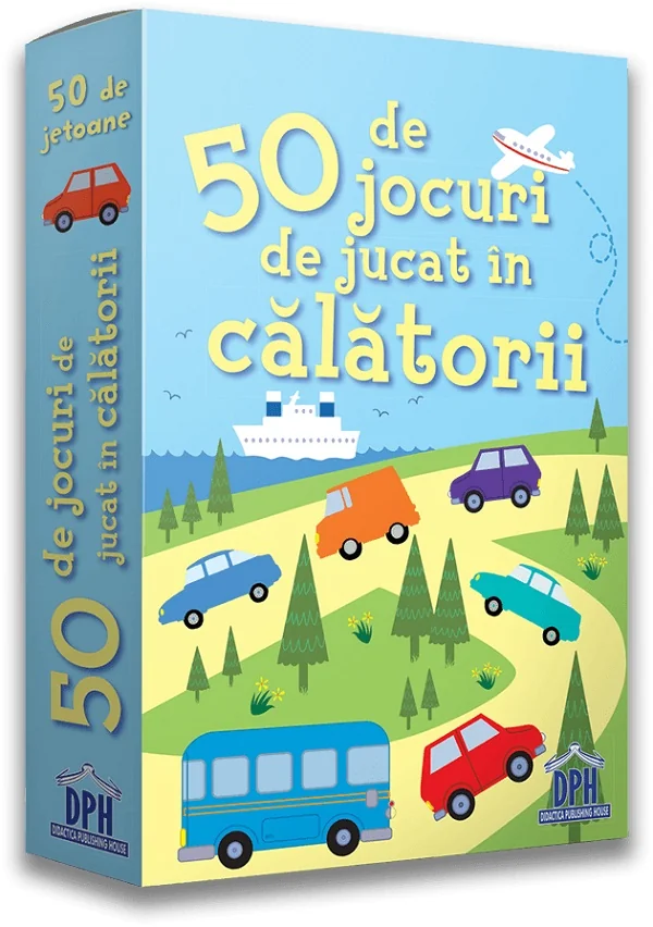 50 de jocuri de jucat in calatorii. 50 de jetoane