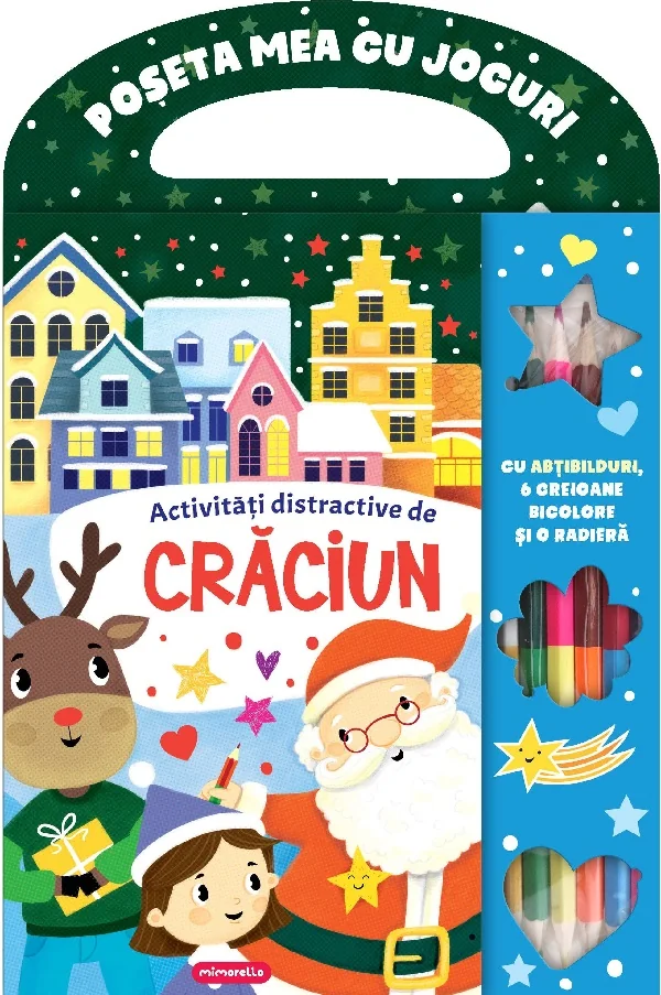 Activitati distractive de Craciun. Poseta mea cu jocuri