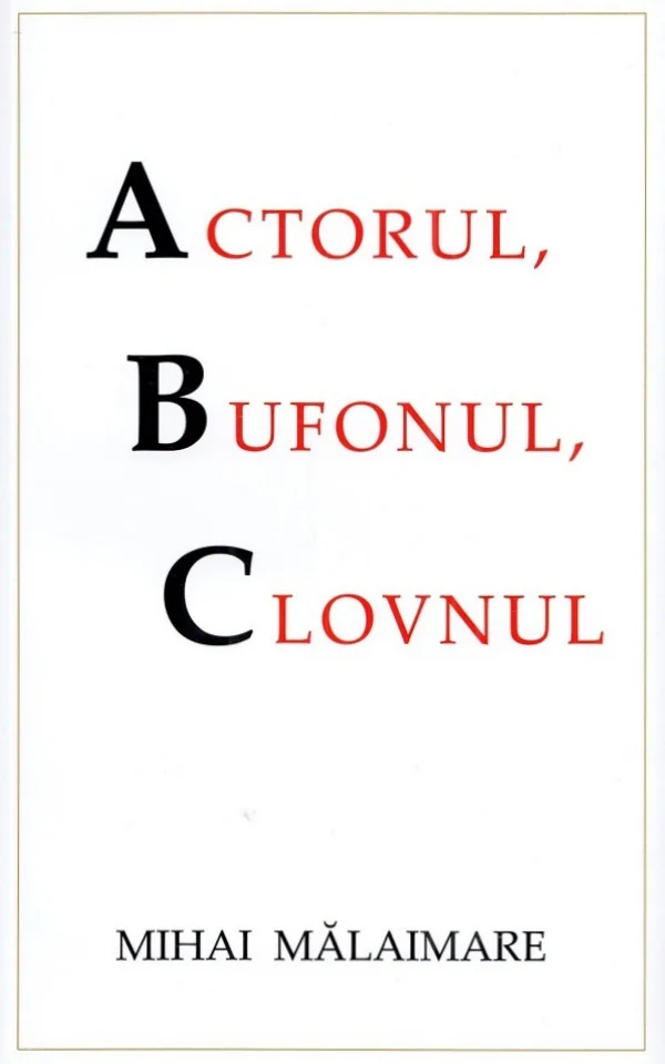Actorul, bufonul, clovnul