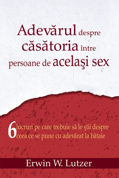 Adevarul Despre Casatoria Intre Persoane De Acelasi Sex