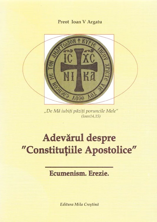 Adevarul despre Constitutiile Apostolice