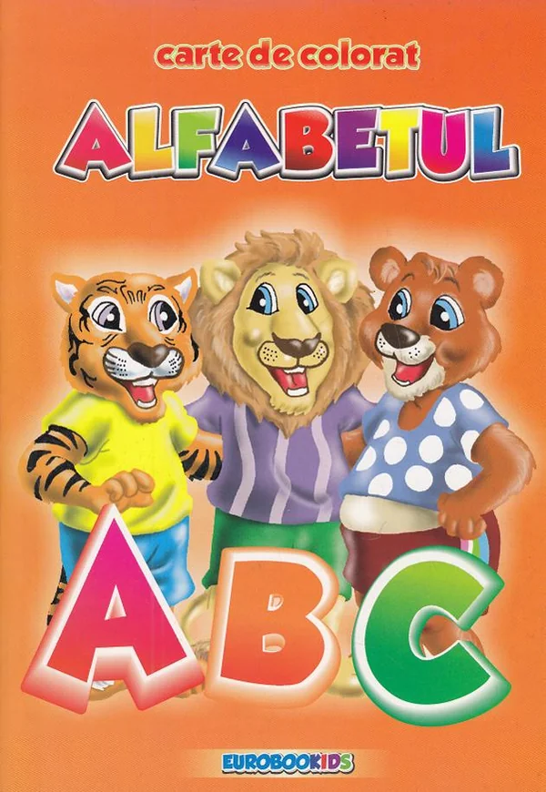 Alfabetul- Carte de colorat A5