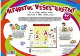 Alfabetul vesel ilustrat - 40 de planse