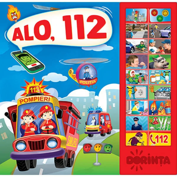 Alo, 112. Carte cu sunete