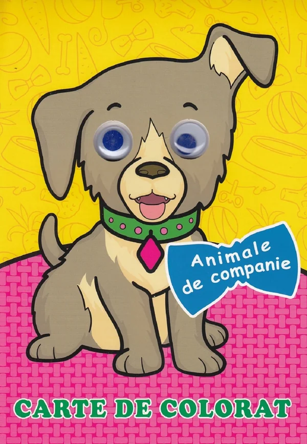 Animale de companie. Carte de colorat