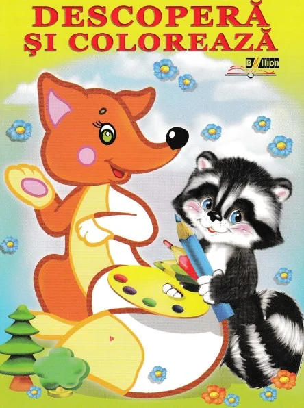 Animale de padure - Descopera si coloreaza
