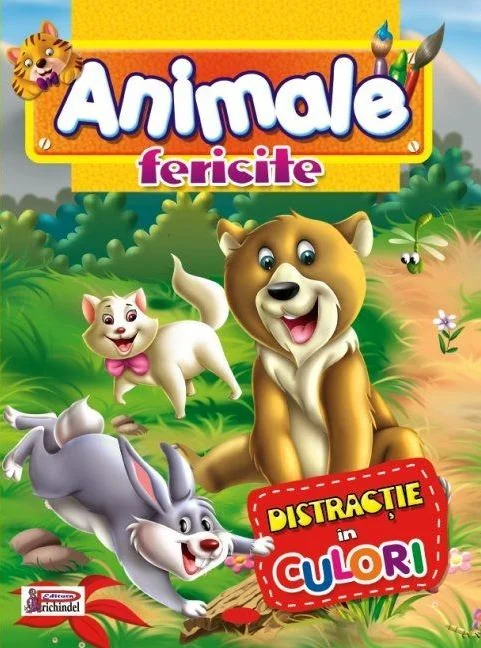 Animale fericite - Distractie in culori