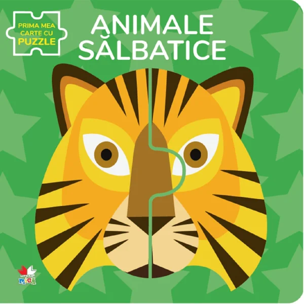 Animale salbatice. Prima mea carte cu puzzle