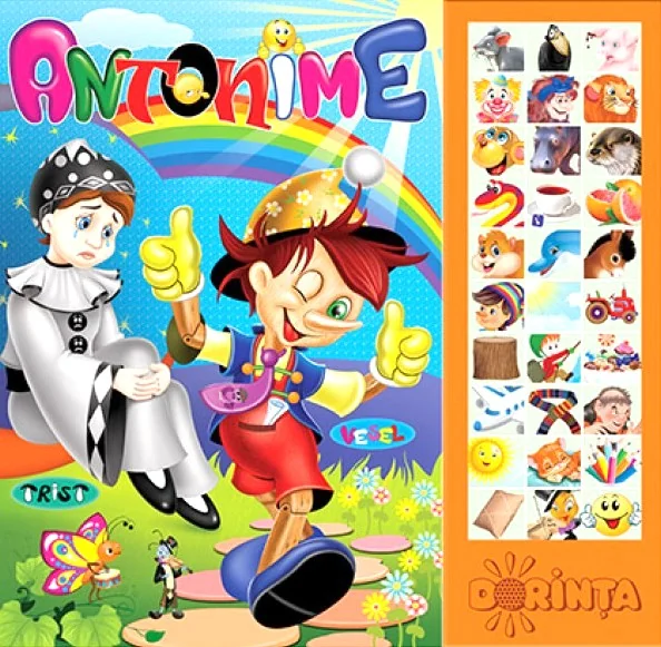 Antonime (carte cu sunete) - Inesa Tautu, Petru Petreanu