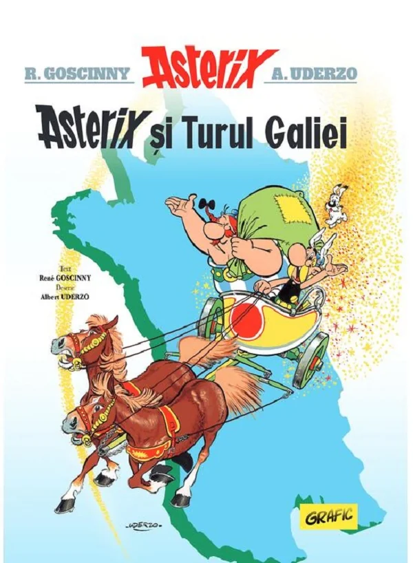 Asterix si Turul Galiei. Seria Asterix Vol.5 - Rene Goscinny