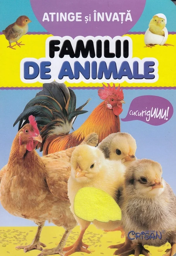 Atinge si invata. Familii de animale