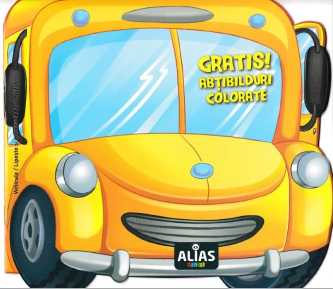 Autobuzul. Abtibilduri colorate