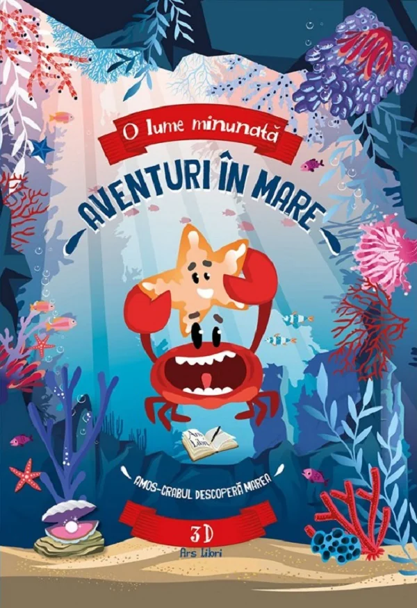 Aventuri in mare. Amos. Crabul descopera marea - 3D