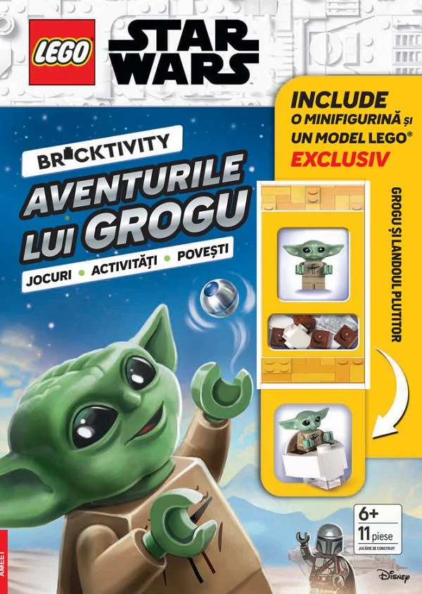 Aventurile lui Grogu + Minifigurina LEGO: Grugu si landoul plutitor