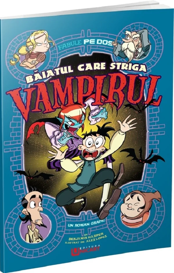 Baiatul care striga Vampirul. Fabule pe dos (benzi desenate)
