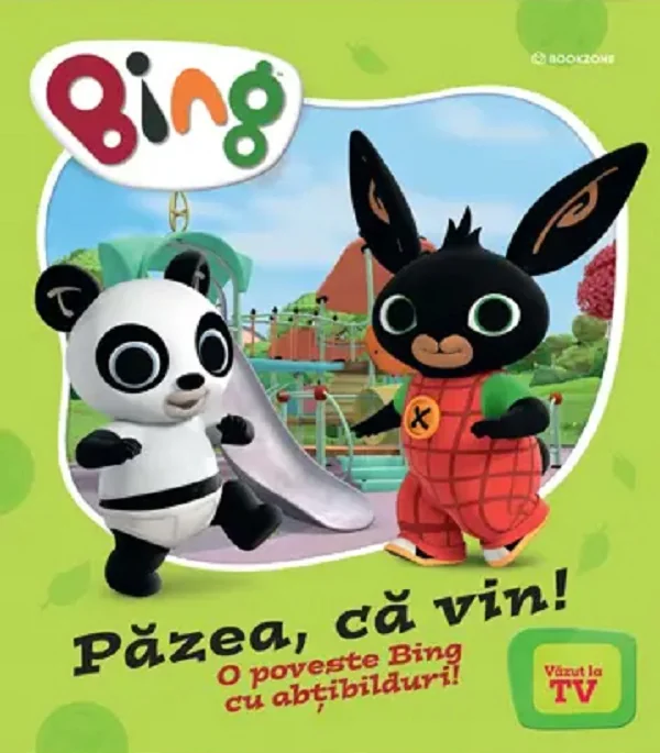Bing: Pazea, ca vin! O poveste Bing cu abtibilduri