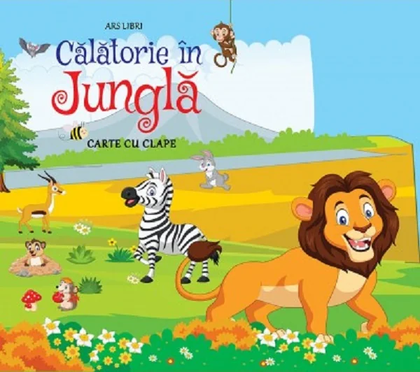 Calatorie in jungla - Carte cu clape