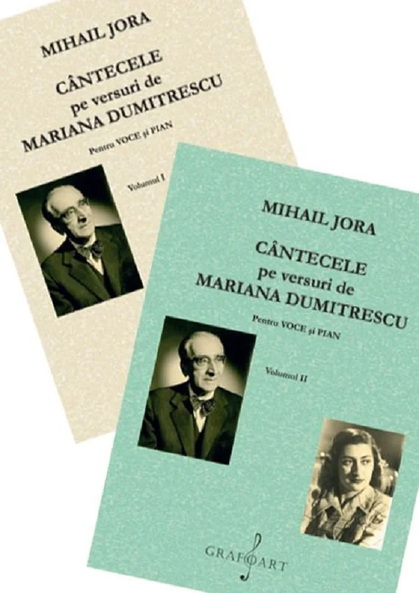 Cantecele pe versuri de Mariana Dumitrescu pentru voce si pian Vol. 1+2