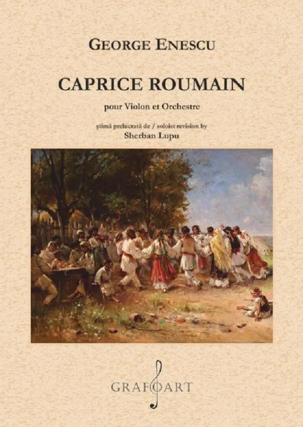 Caprice roumain. Pour violon et orchestre
