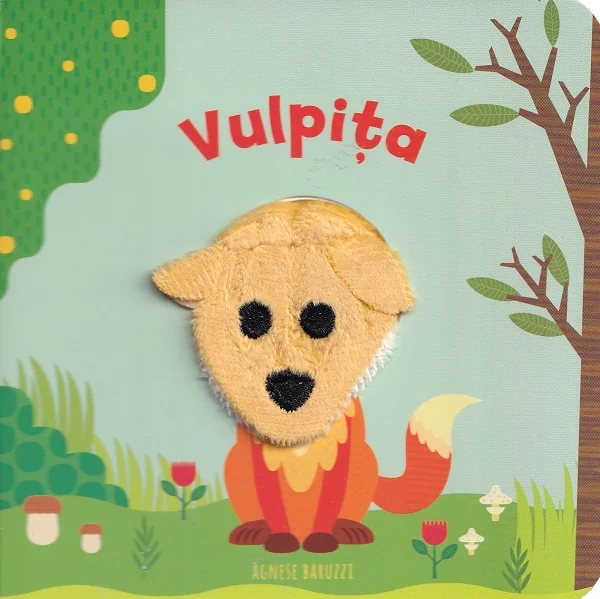 Carte cu marioneta pentru deget: Vulpe