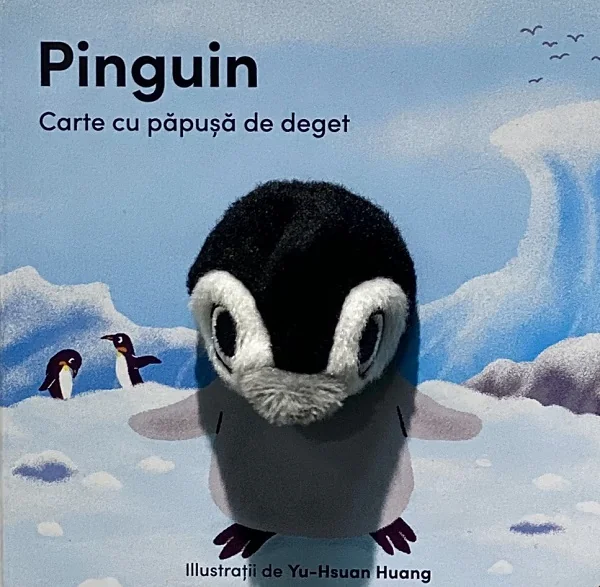 Carte cu papusa de deget: Pinguin - Yu-Hsuan Huang