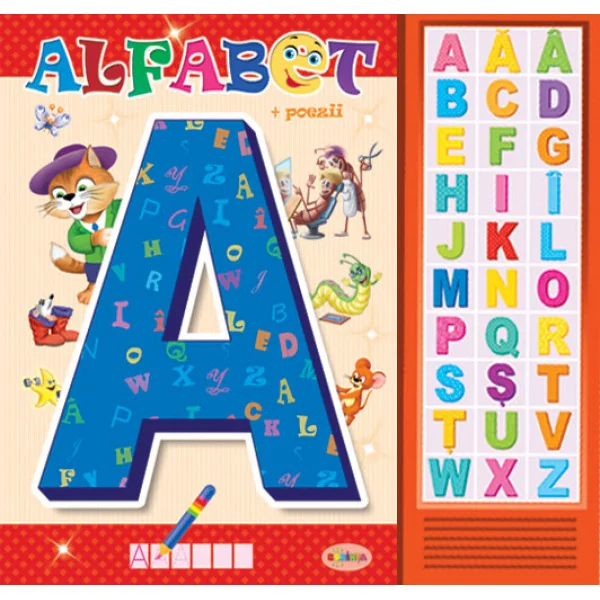 Carte cu sunete: Alfabet + poezii