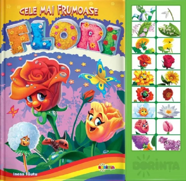 Carte cu sunete. Cele mai frumoase flori