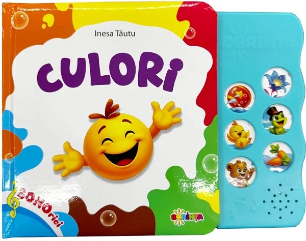 Carte cu sunete. Culori