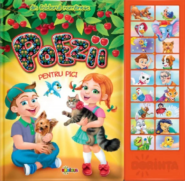 Carte cu sunete: Poezii pentru pici