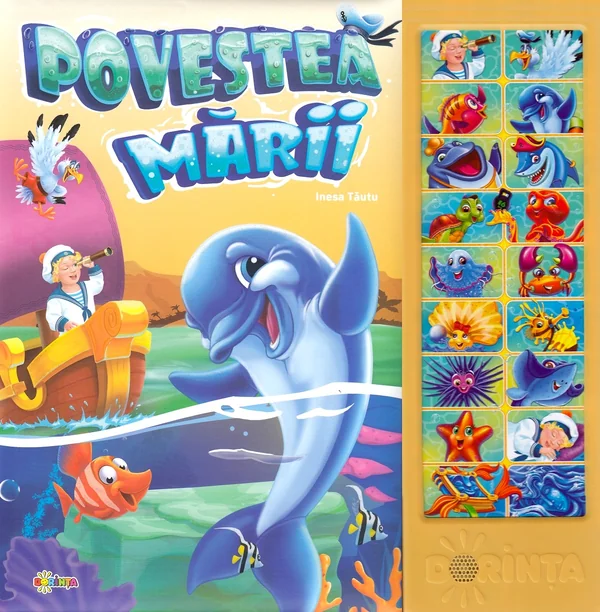 Carte cu sunete: Povestea marii