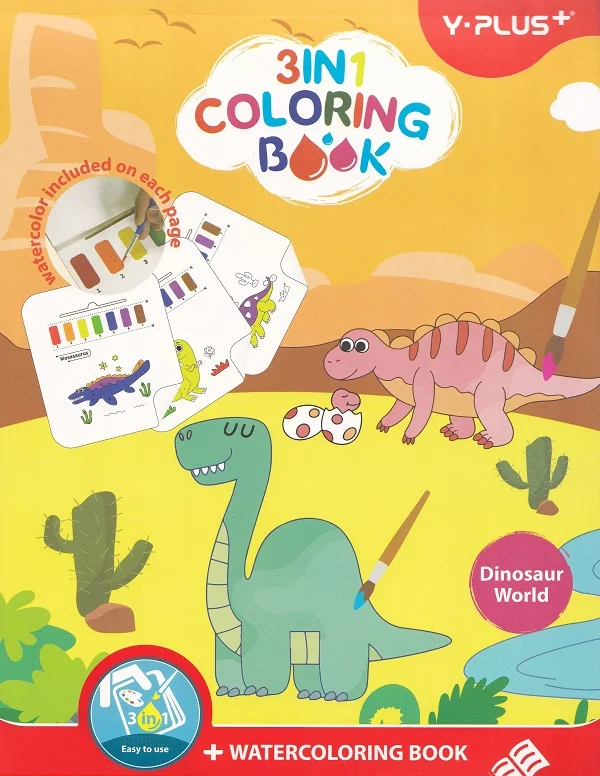 Carte de activitati 3 in 1. Dinosaur World