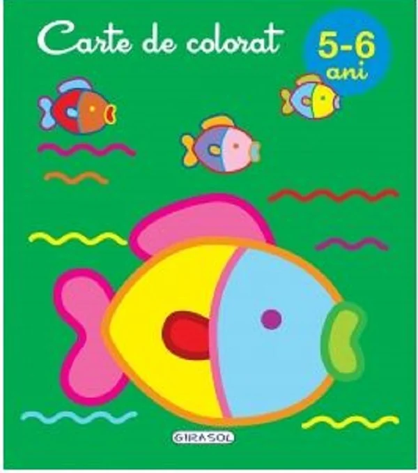 Carte de colorat 5-6 ani