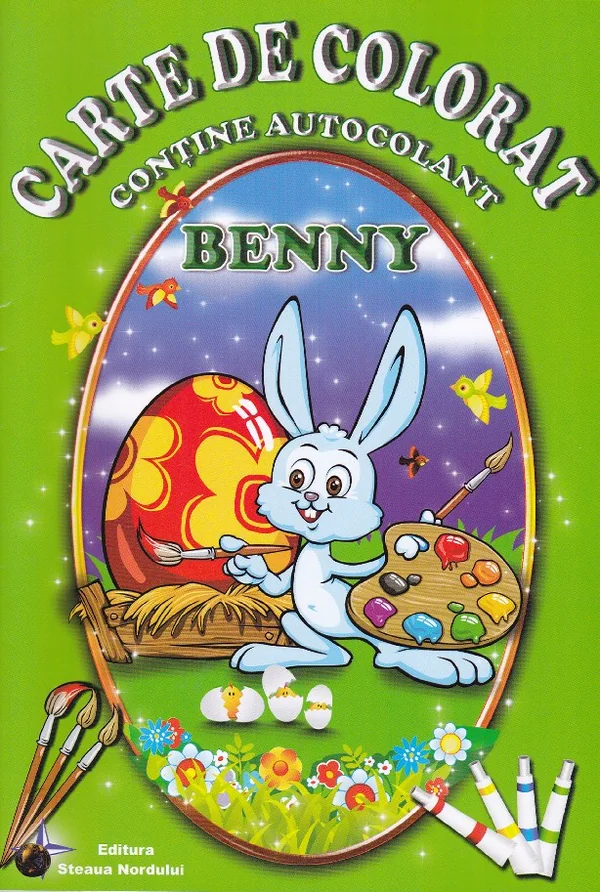 Carte de colorat - Benny