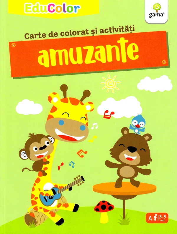 Carte de colorat si activitati amuzante. EduColor