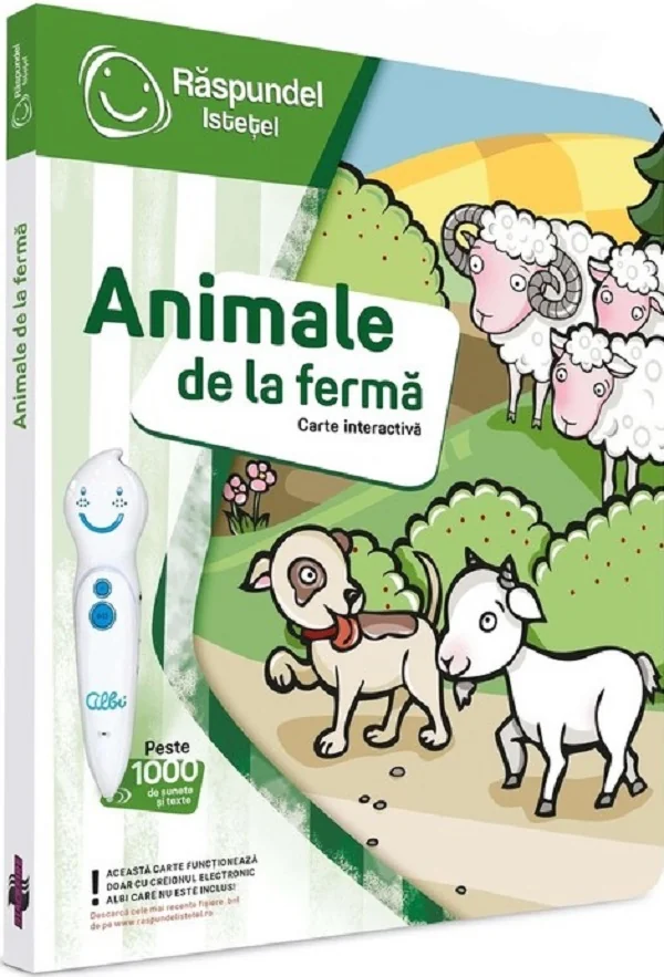 Carte interactiva: Raspundel Istetel. Animale de la ferma
