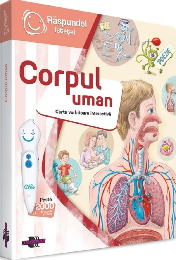 Carte interactiva: Raspundel Istetel. Corpul uman