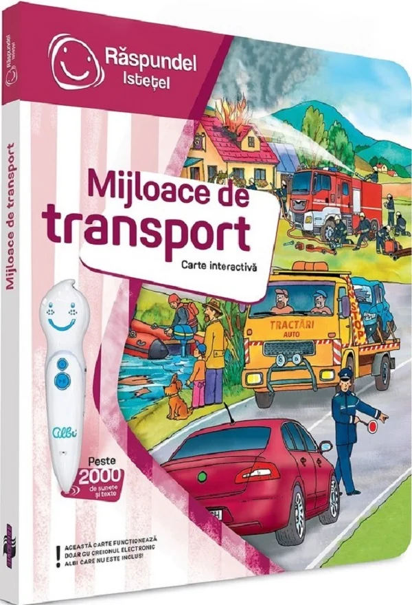 Carte interactiva. Raspundel Istetel: Mijloace de transport