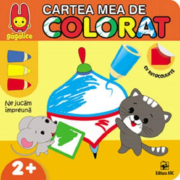 Cartea mea de colorat. Ne jucam impreuna