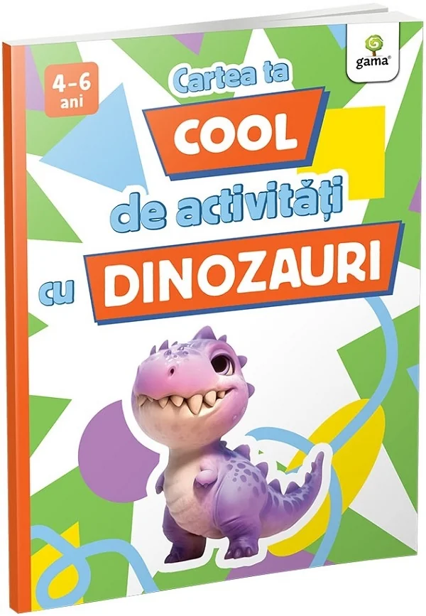 Cartea ta cool de activitati cu dinozauri