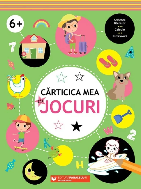 Carticica mea cu jocuri +6 ani