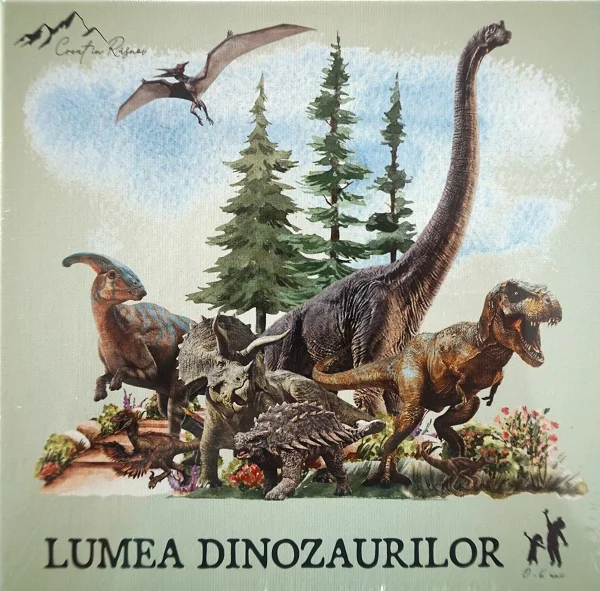 Cartonase despre lumea dinozaurilor